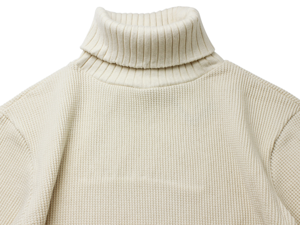 ナイジェルケーボン(NIGEL CABOURN)のタートルネックシャツ - ワッフル