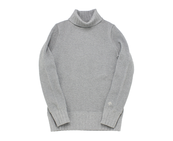 ナイジェルケーボンウーマン(NIGEL CABOURN WOMAN)のタートルネックシャツ - ビッグワッフル