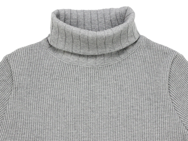 ナイジェルケーボンウーマン(NIGEL CABOURN WOMAN)のタートルネックシャツ - ビッグワッフル