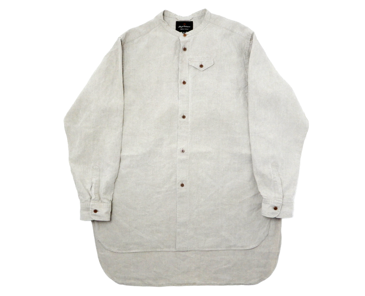 ナイジェルケーボン(NIGEL CABOURN)のサドラーシャツハイデンシティーリネン