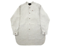 ナイジェルケーボン(NIGEL CABOURN)のサドラーシャツハイデンシティーリネン